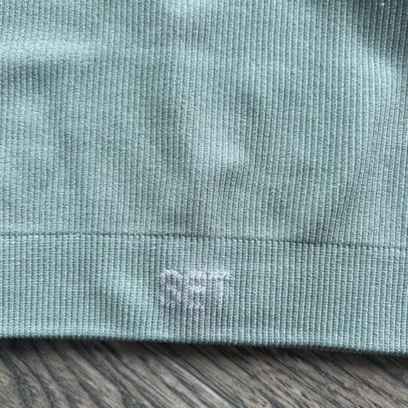 SET Active Ribbed One Shoukder Spprts Bra - Picture 4 of 6